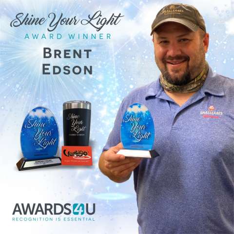 Shine Your Light Winner Brent Edson