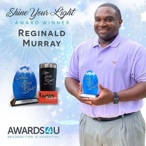Shine Your Light Winner Reginald Murray