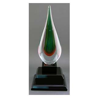 Rainbow Flame Award with Base